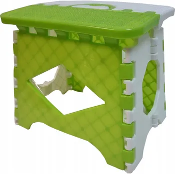 Stolička Stolička Domiino, odstíny zelené, 18 cm