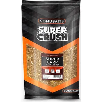 Návnadová surovina SONUBAITS NÁVNADA SUPERCRUSH METHOD MIX KAPR 2KG