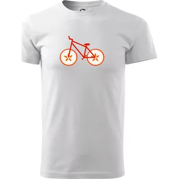 Pánské tričko Kolo Jablko (Moňas) - Triko extra velké (5-8XL) - 7XL ( Bílá )