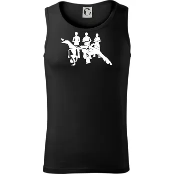 Capoeira všichni - Tílko pánské Core - M ( Černá )