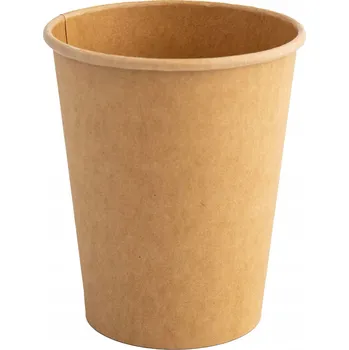 Jednorázové nádobí Papírové kelímky 250 ml bez plastu | 1000 kusů | biologicky rozložitelné |