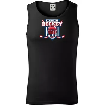 Pánské termoprádlo Czech Hockey erb - Mistrovství světa v ledním hokeji 2026 - Tílko pánské Core - L ( Černá )
