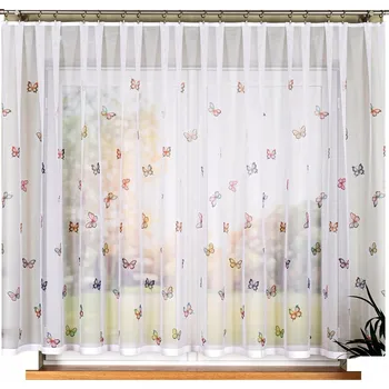 Obraz MOTÝLCI hotová záclona, tištěná vel 200x150cm (s obšitím)
