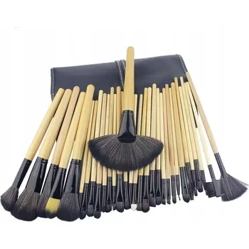 Kosmetický štětec SADA ŠTĚTCŮ 24 ks PROFESIONÁLNÍ štětce s POUZDRO