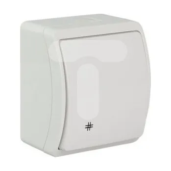 vypínač Křížový spínač Klasický Elektro-Plast bílý 61.331