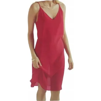 Dámské noční prádlo Noční červená Košile velikosti S