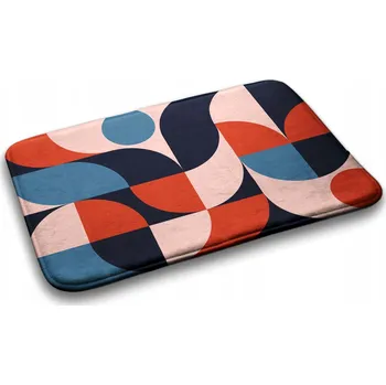 Koupelnová předložka Dekorativní koupelnová předložka s geometrickým vzorem