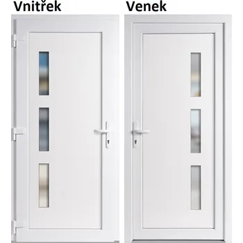 Vchodové dveře SOFT Julie 80x198 cm, levé, bílá