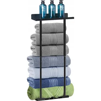 Drátěná police Závěsná polička do sprchy, nerezová, do koupelny, 40-75 cm