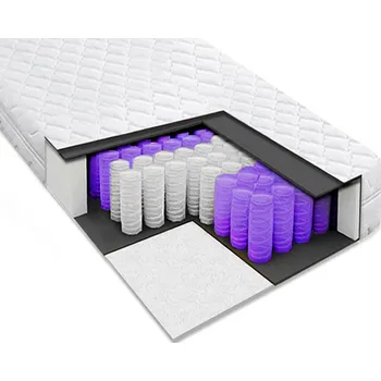 Matrace Matrace H3 s taštičkovými pružinami 130x170, taštičková pružina 17 cm, 7zónová pěna