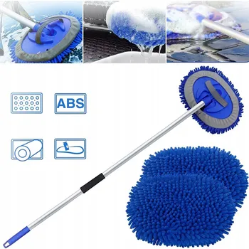 Mycí kartáč na vozidlo TELESKOPICKÝ KARTÁČ NA MYTÍ AUTA, AŽ DO 160 CM