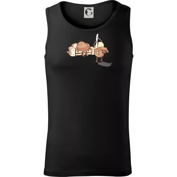 Brambora striptýz - Tílko pánské Core - M ( Černá )