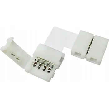 LED páska Dvojitá CLICK spojka pro LED RGB pásek 10mm, typ (L) CLICK-10L-RGB