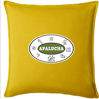 Polštář Apalucha logo - Polštář 50x50 - 50x50 - Pouze potah ( Žlutá )