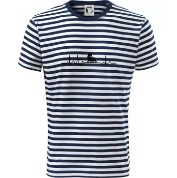 Pánské oblečení EKG inline - Triko na vodu - L ( Prouhovaná )