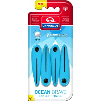 Vůně do auta Osvěžovač vzduchu do auta Dr. Marcus Easy Clip Ocean Brave