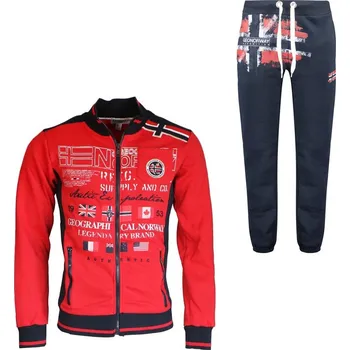 GEOGRAPHICAL NORWAY souprava pánská GERINOS/MAPOTE XL červená