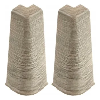 Vnější roh Cezar hliníkový 22 x 75, délka 3 cm, dub