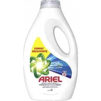Prací prostředek Ariel Universal Alpine Gel 18 dávek 810ml