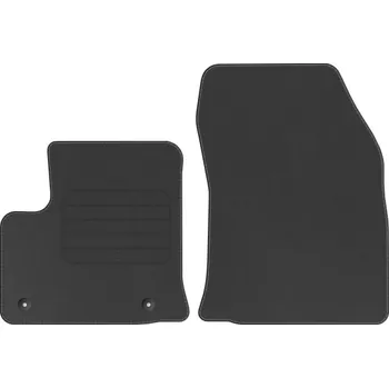 autokoberec Velurové autokoberce s upevněním v sadě Edecor