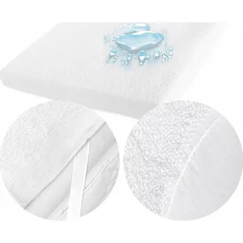 Prostěradlo CHRÁNIČ NA MATRACE 180x200 cm S GUMIČKOU VODĚODOLNÝ