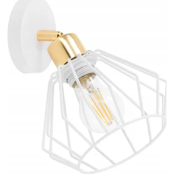 Nástěnné svítidlo Nástěnné svítidlo LEDLUX bílé, žluté E27 60 W