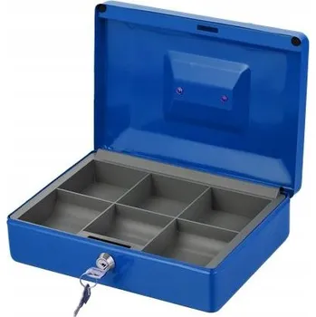 Obraz Pokladna, modrá, 250 x 180 x 90 mm, VICTORIA FACILITY