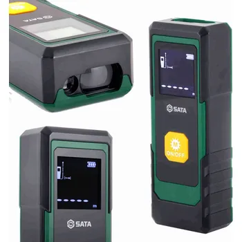 Měřící laser Sata Laserový dálkoměr Dosah 30 m Kompaktní ST62709