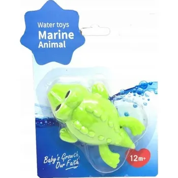 PLOVOUCÍ KROKODÝL DO VODY HRAČKY DO VANY PRO ROČNÍ DÍTĚ EXTRA