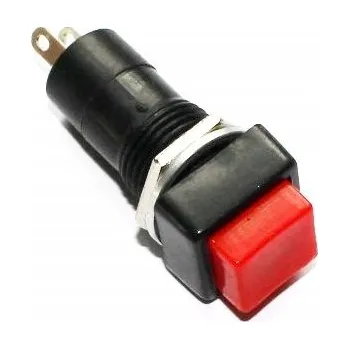 vypínač Bistabilní tlačítkový spínač, červený