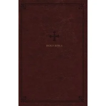 NRSV, Catholic Bible, Standard Personal Size, Leathersoft, Red, Comfort Print - Catholic Bible Press