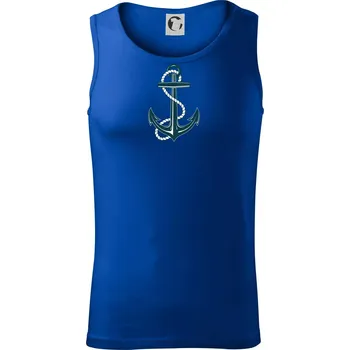 Námořnická kotva - Tílko pánské Core - XL ( Královská modrá )