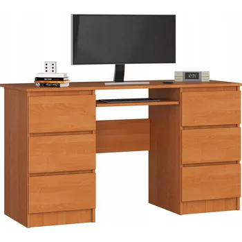 Psací stůl Obdélníkový psací stůl Akord 135 x 50 x 77 cm, olše