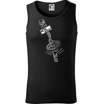 Pánské termoprádlo Metal detector rock - Tílko pánské Core - XL ( Černá )