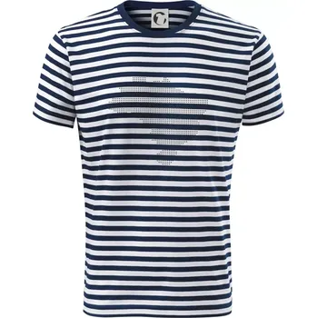 Pánské tričko Mapa Brazílie body - Triko na vodu - XS ( Prouhovaná )