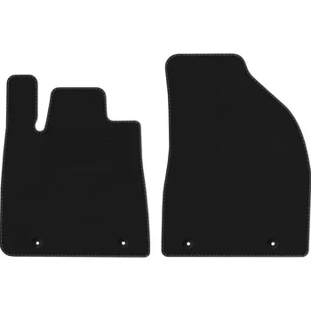 autokoberec Velurové autokoberce s upevněním v sadě Edecor