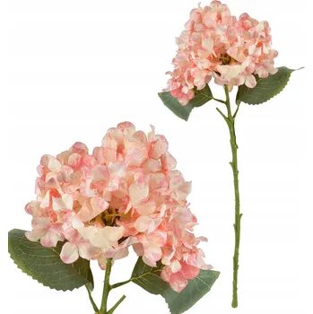 umělá květina Umělá hortenzie VIRIDIS 52 cm - růžová dekorace