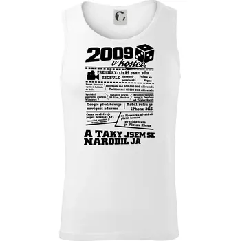 2009 v Kostce - Tílko pánské Core - L ( Bílá )