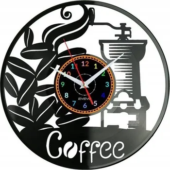 Hodiny Káva Hodiny Nástěnné Vinylová Deska Moderní Dekorativní