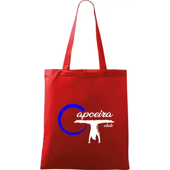 Capoeira club - bojovník - Taška bavlněná - 42 x 38 cm ( Červená )