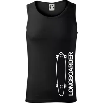 Longboard na výšku - Tílko pánské Core - 2XL ( Černá )