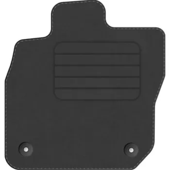 autokoberec Škoda Superb IV od 2023 velurový kobereček GRAFIT STRANA ŘIDIČE PREMIUM