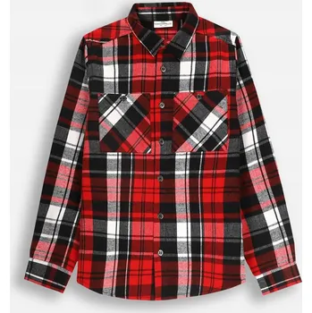 Pánská košile Coccodrillo dětská košile s dlouhým rukávem bavlna vícebarevná velikost 164