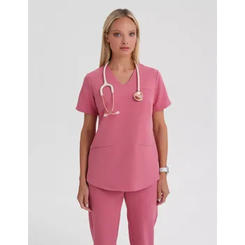 Zdravotnický oděv Zdravotnická mikina Grace - RASPBERRY CRUSH 0