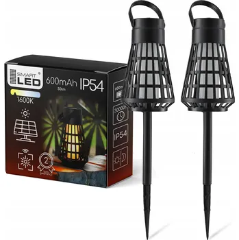 Venkovní osvětlení Solární Zahradní Lampa LED Zapichovací Sloupek Lucerna Efekt Plamene Závěsná