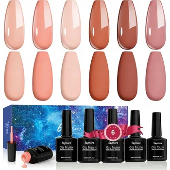 Lak na nehty Skymore SOLID GEL Gel lak na nehty 6 barev