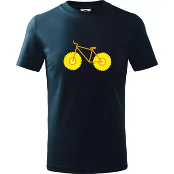 Chlapecké tričko Kolo kukuřice (Moňas) - Tričko dětské bavlněné - 98 cm / 2 roky ( Námořní modrá (velmi tmavá - téměř černá) )