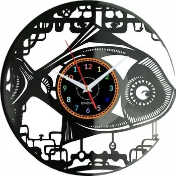Hodiny Steampunk Ryba Nástěnné Hodiny Vinylová Deska Moderní Dekorativní Jako Dárek