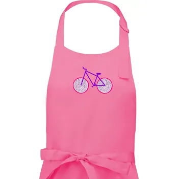 Kuchyňská zástěra Kolo dračí ovoce (Moňas) - Pánská zástěra na vaření - Univerzální velikost ( Růžová )