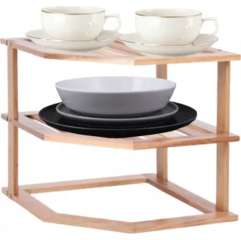 police Dřevěná police Cardsplitter 25 x 25 cm akácie